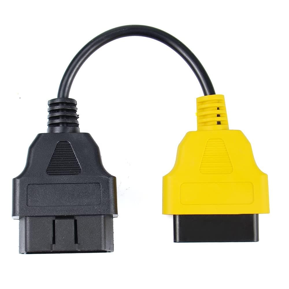 multi Scan OBD2 ECU Yellow a3 Adapter Diagnostic Cable Fit For Fi-at ECUScan Multi Scan