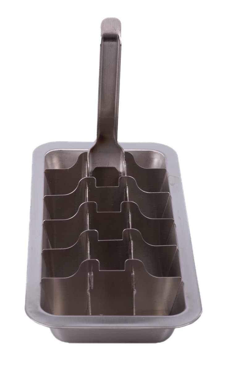 Premium Retro Stainless Steel Ice Cube Tray