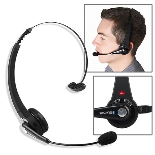Ebest - Wireless Bluetooth Headset for Sony PS3, Computer, and Cell Phone, Black---Bluetooth Certified