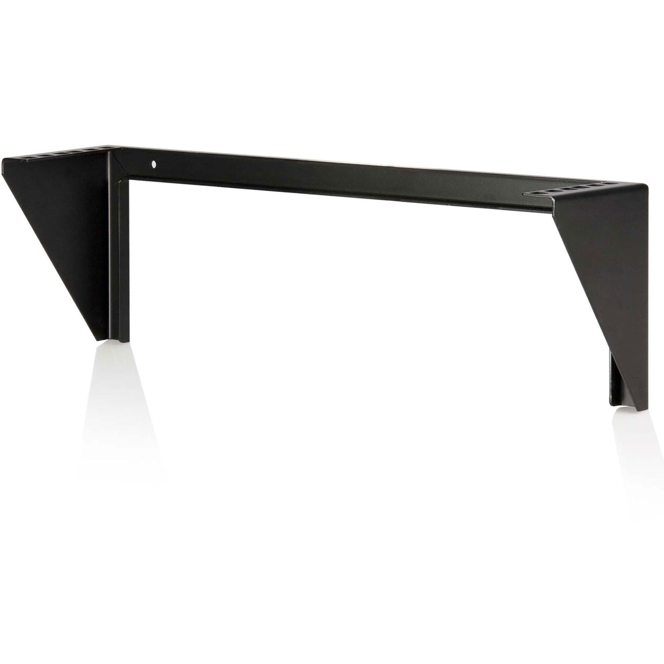 2U Vertical Wall Mount Patch Panel Bracket - Steel Rack Mount Bracket w/Hardware for 19" Network, Server and Data Equipment , TAA (RK219WALLV)