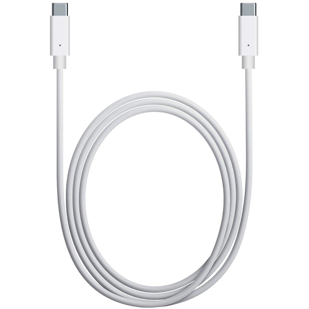 LATITRON SUPERSPEED+ 10G USB 3.1 Type C (USB-C) Sync & Charging Cable - Reversible Design Suitable for Apple MacBook, and Other USB C Supported Devices - 6FT / 1.8M WHITE (Frustration-Free Packaging)