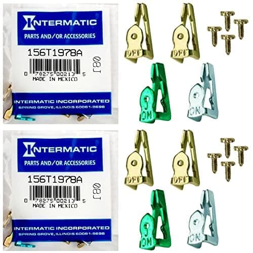 156T1978A Time Switch Tripper Kit - Genuine 2-Pack Trippers - Exclusive Compatibility with T100, T7000, WH40 Series Timers - Easy Setup for Precision Time Control