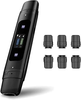 Breathinex - Inex Air Trainer, Inex Air Smart Lung Trainer with Screen Display, Air Flow Breathe Trainer, Portable Air Flow Breathing Resistance Device for Respiratory Exercise