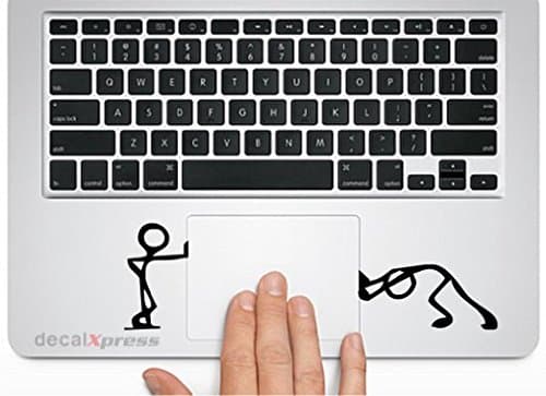 Macbook Keyboard Decal Stickers (stick men)