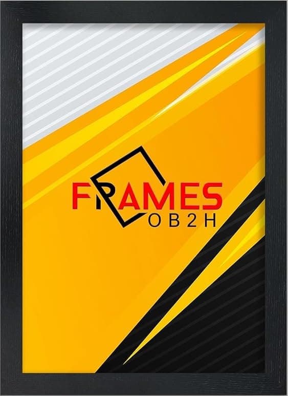 A1 A2 A3 A4 A5 POSTER FRAME PICTURE FRAME (Black, 80 X 60 cm)