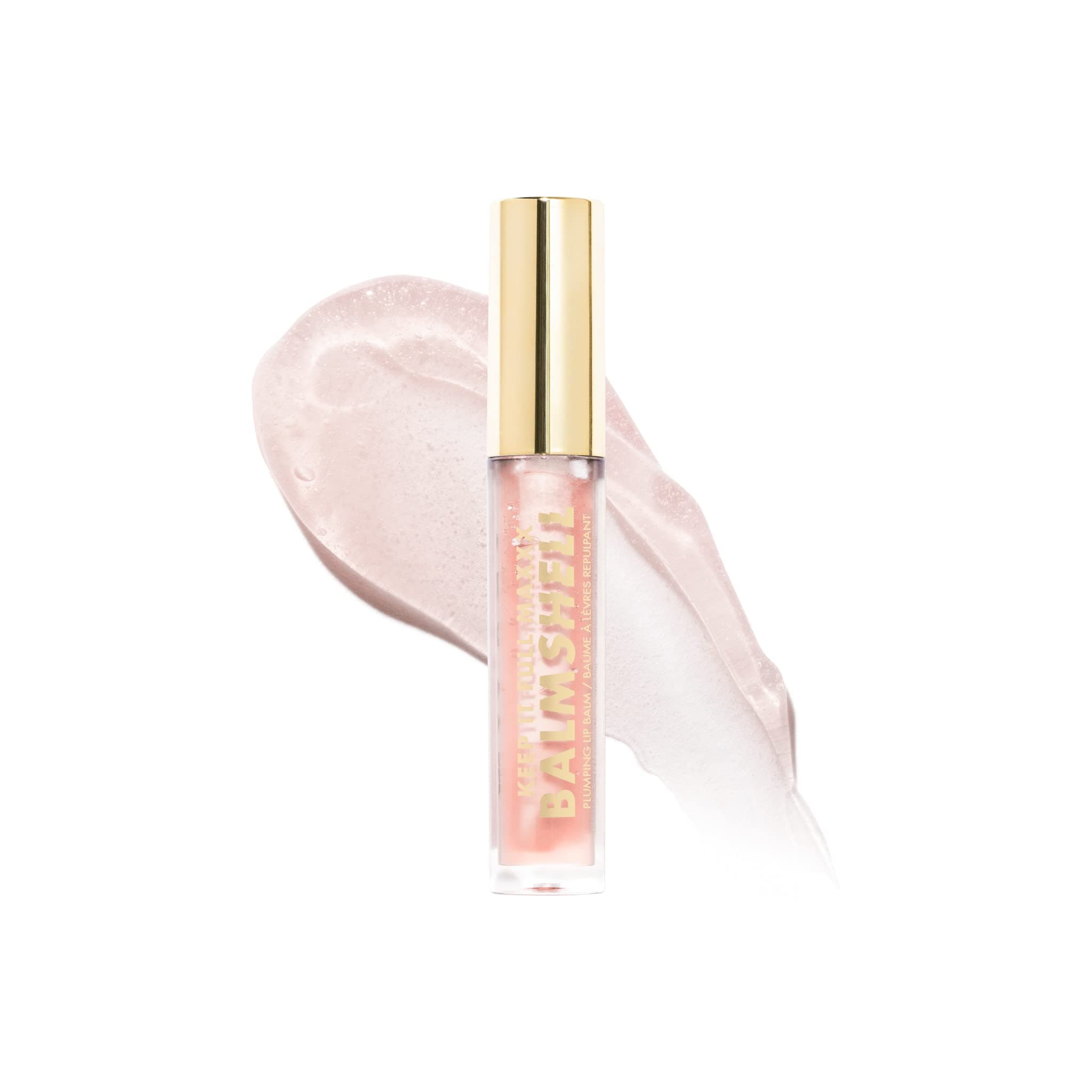 Milani Lip Balm, Keep It Full Maxxx Balmshell Lip Plumper with Jojoba Oil, Avocado Oil & Vitamin E for Hydrated, Full, Pillowy Lips (0.15 Fl. Oz.)