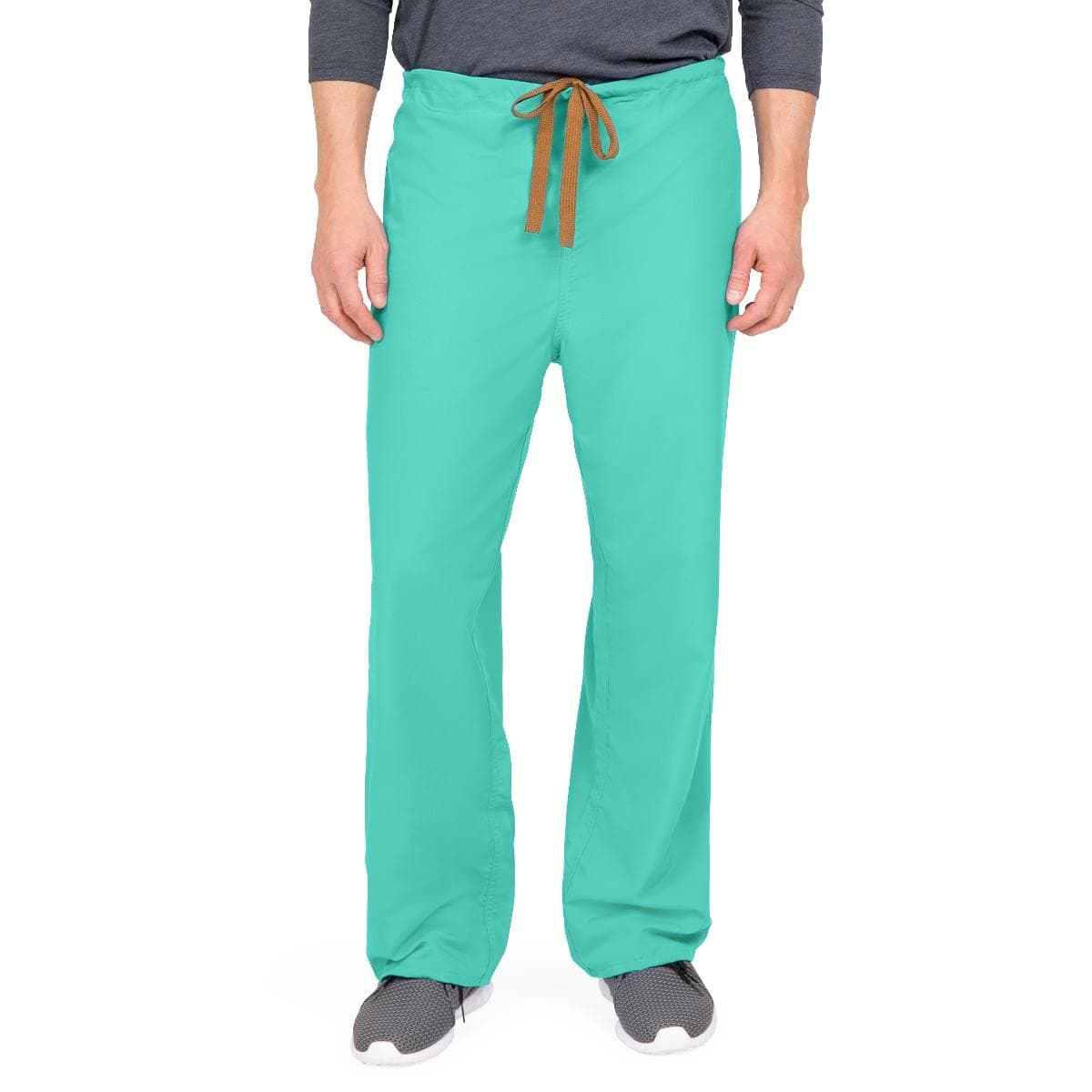 800NTJM-CA PerforMAX Unisex Reversible Front-Drawstring Scrub Pant, Jade, Regular Inseam, Medium