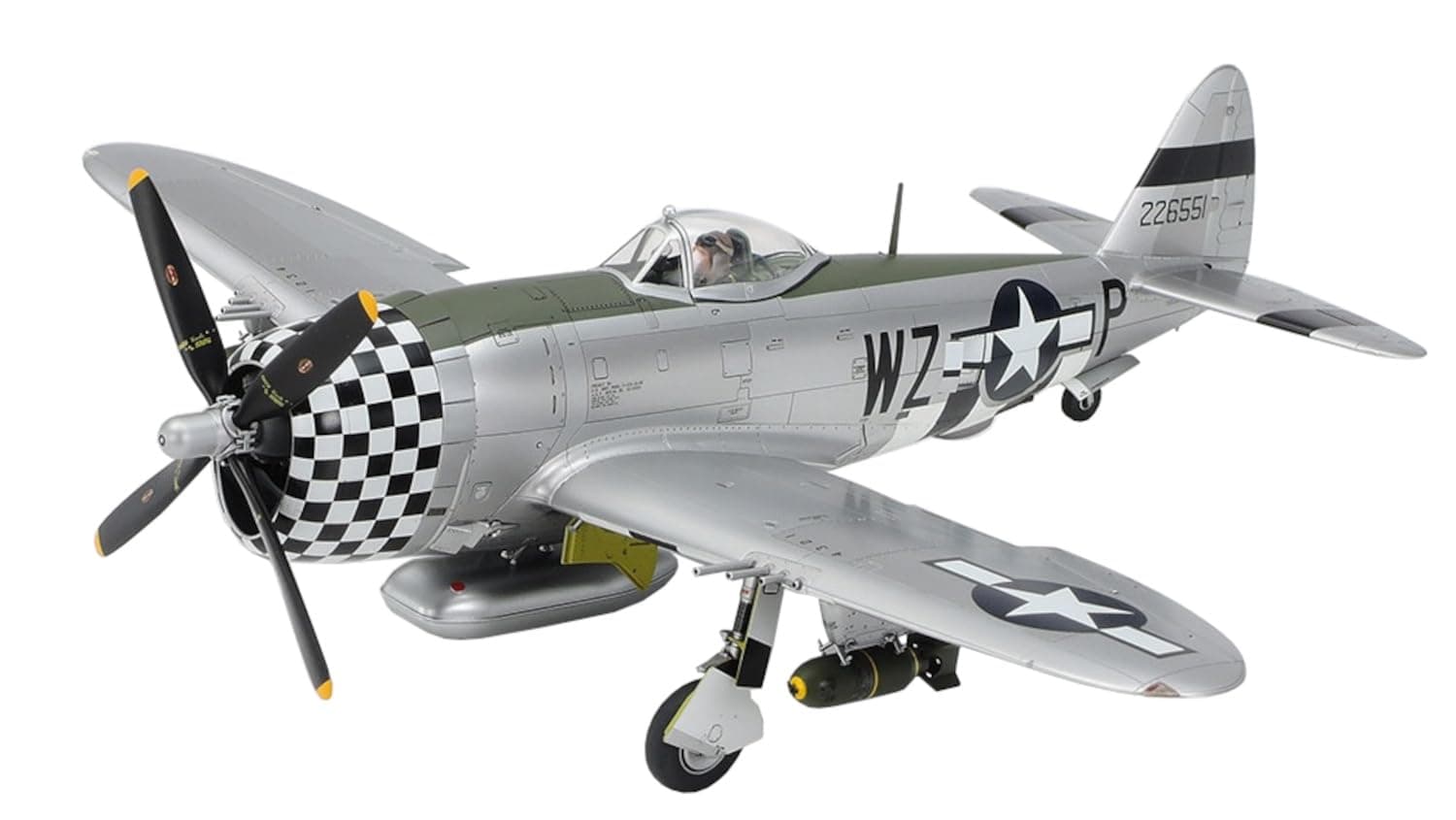 61090 1/48 P-47D Thunderbolt Bubbletop Plastic Model Airplane Kit