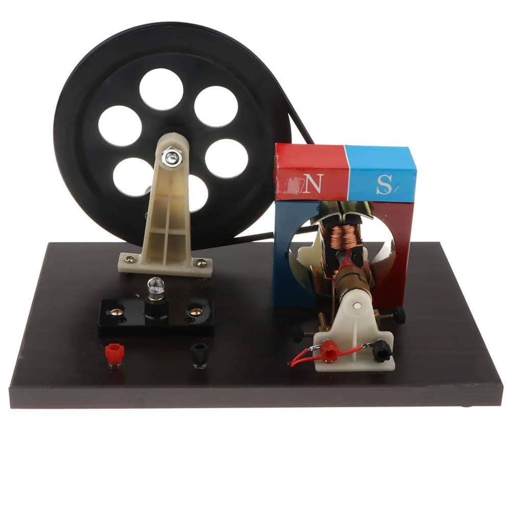 VIEUR Hand Generator Model DC AC Dual Current Laboratory Teaching Aid Physics Electricity Science Learning Educational Equipment