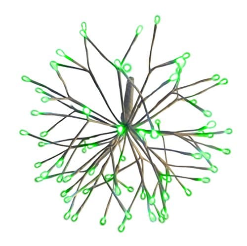 16" Starlight Cluster with 72 LED Green Lights