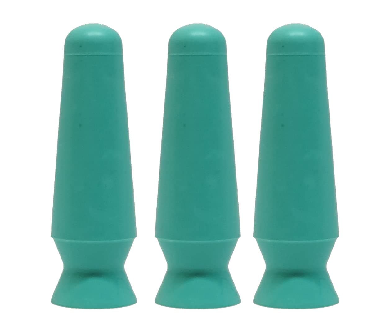 DMV Scleral Cup Large Contact Lens Handler -3 Pack - Inserts and Removes Scleral Contact Lenses and Prosthetic Eyes (Light Green)