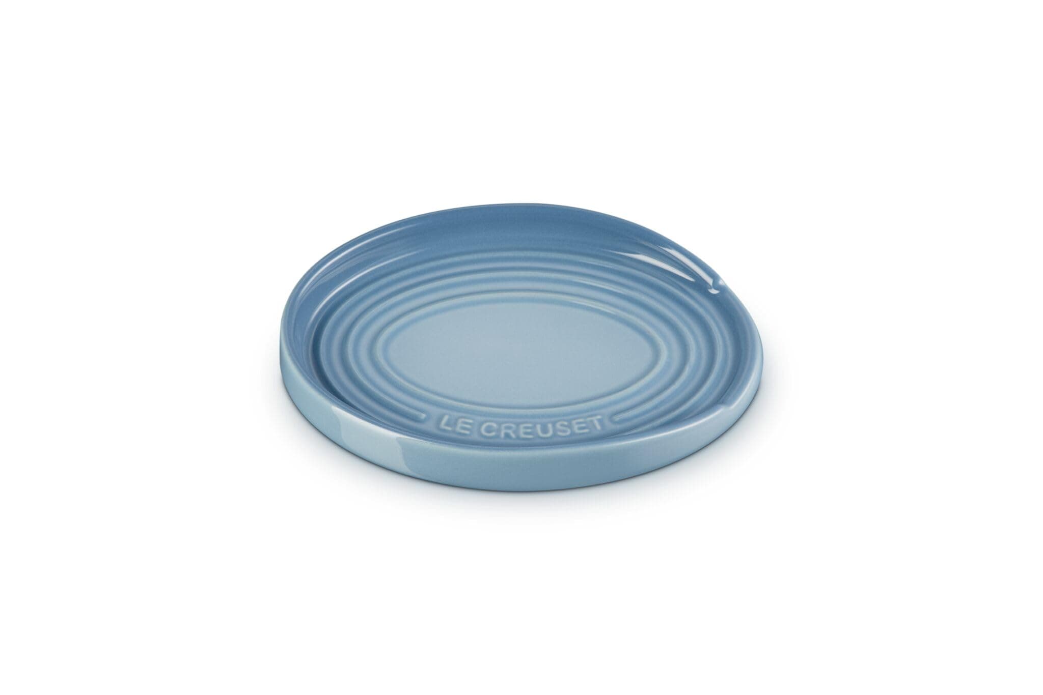 Stoneware Oval Spoon Rest Chambray, 71507154340099