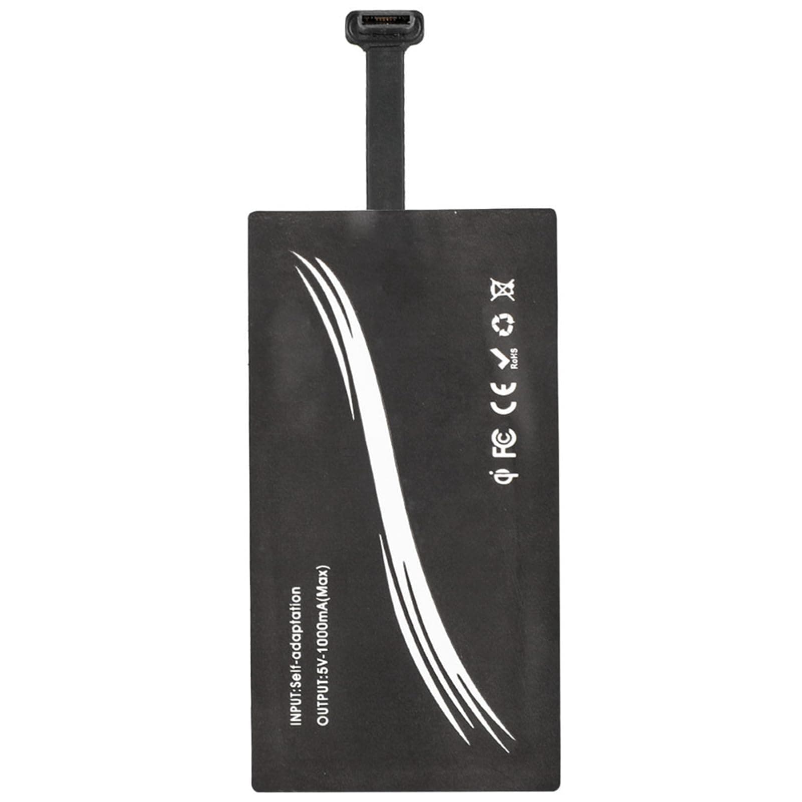 Wireless Charging Adapter, Wireless Charging Receiver Wireless Charging Adapter Type C 1000mA Wireless Charger Receiver Module Chip Receiver Widely Suitable for Type C Mobile Phone
