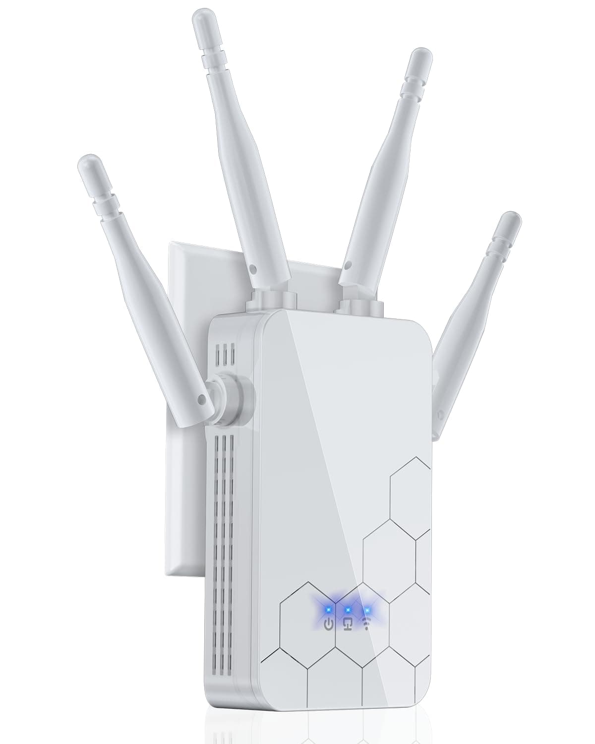 2025 WiFi Extender Internet Booster, Long Range Repeater Wireless Routers Amplifier