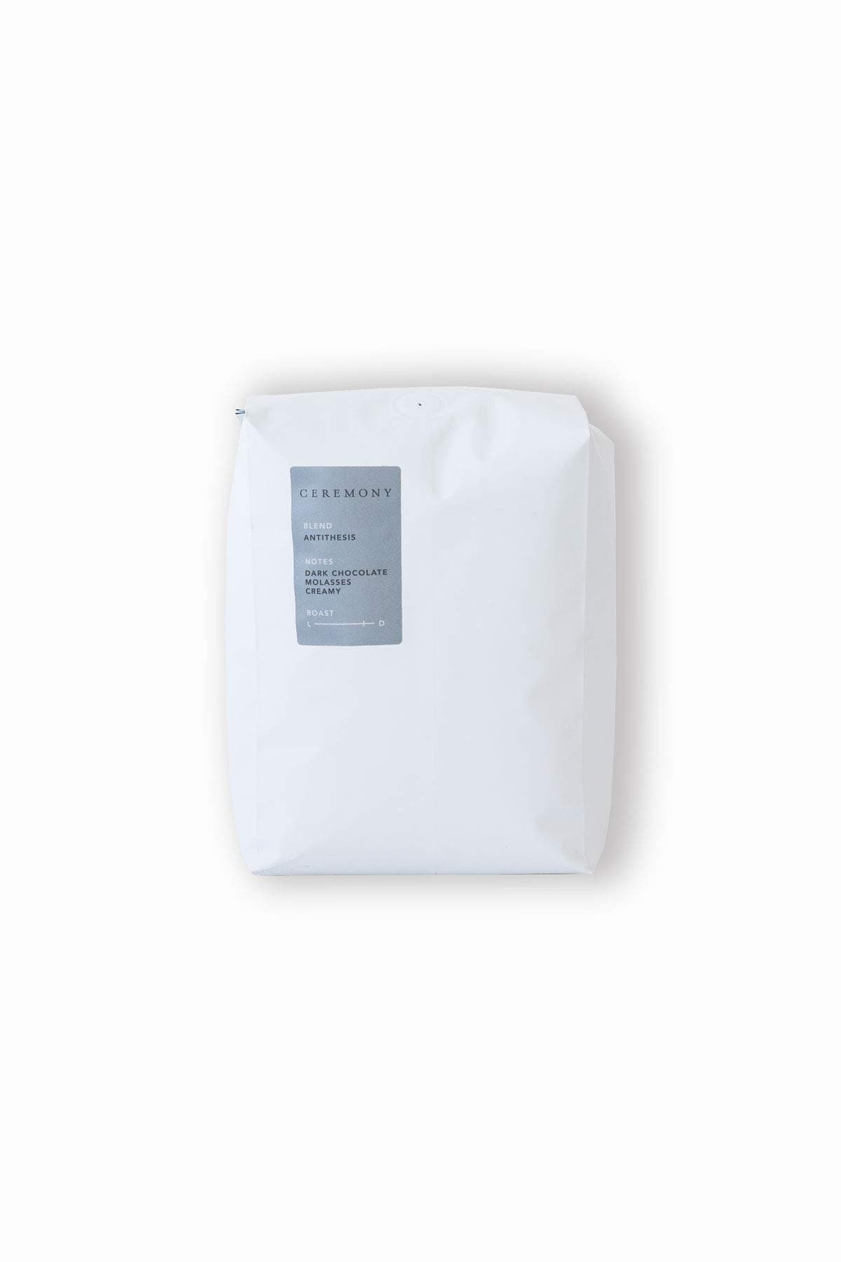 Ceremony Coffee Roasters - Antithesis Dark Roast Blend - Specialty Whole Bean or Ground Coffee - 2lb Bag (Drip - Medium Grind)