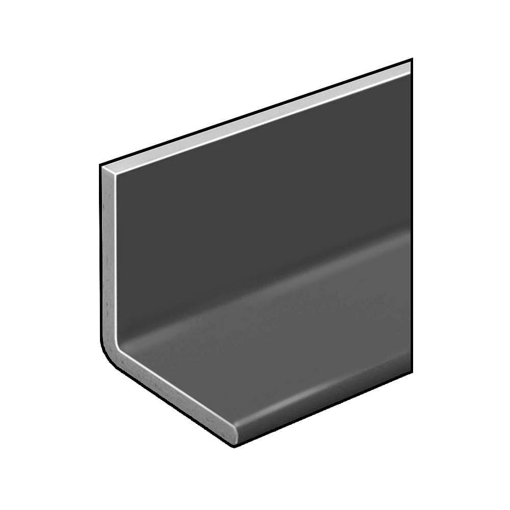 Angle, ISOFR, Gray, 1/2 In Th, 6 In Leg, 5 Ft