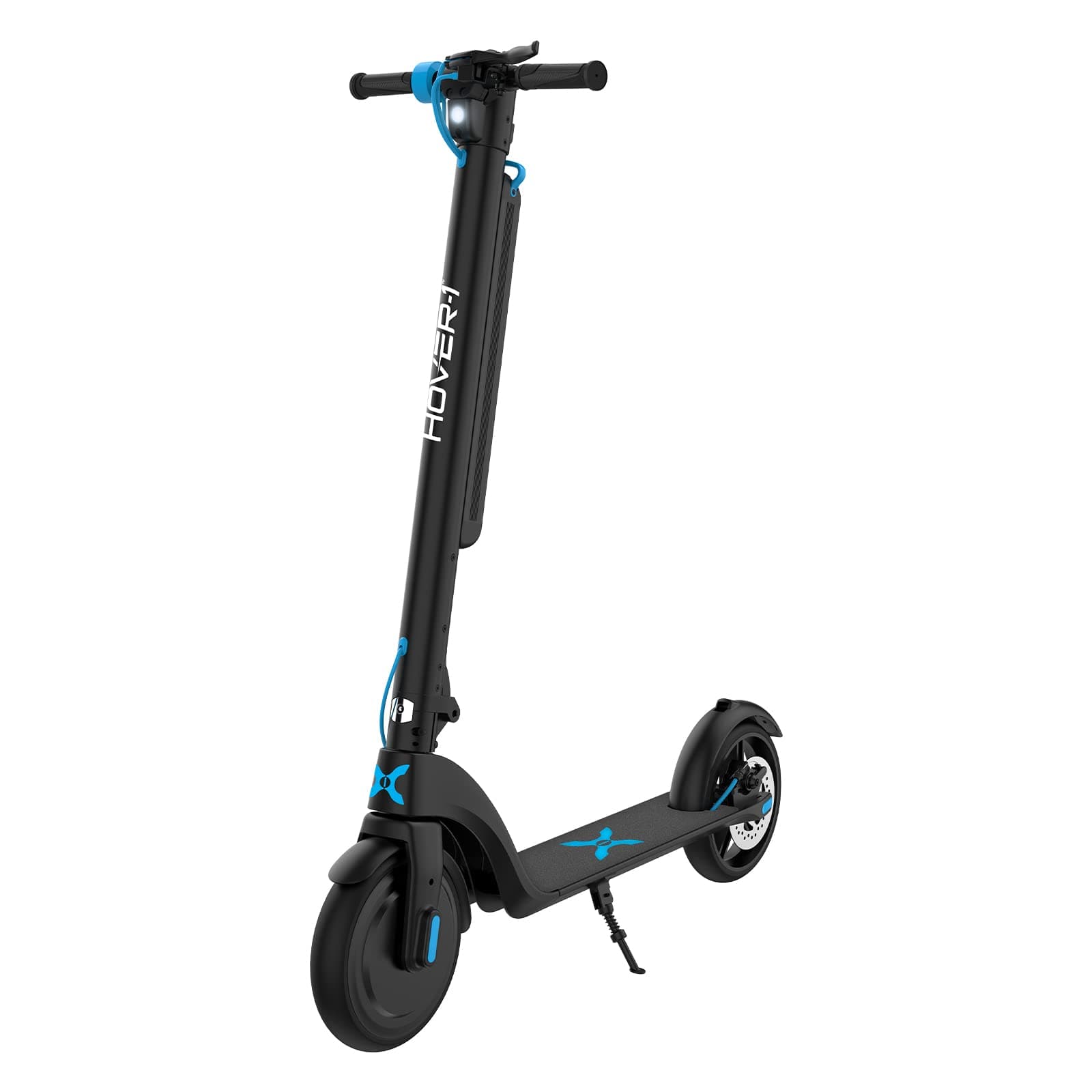 Hover-1 Highlander Pro Electric Folding Scooter | Top Speed 18MPH, Range 18 MI, Max Weight 264LBS, LCD Display, Hand Brake & Brake Light, 10" Air Tires, Commuter Scooter for Adults & Teens