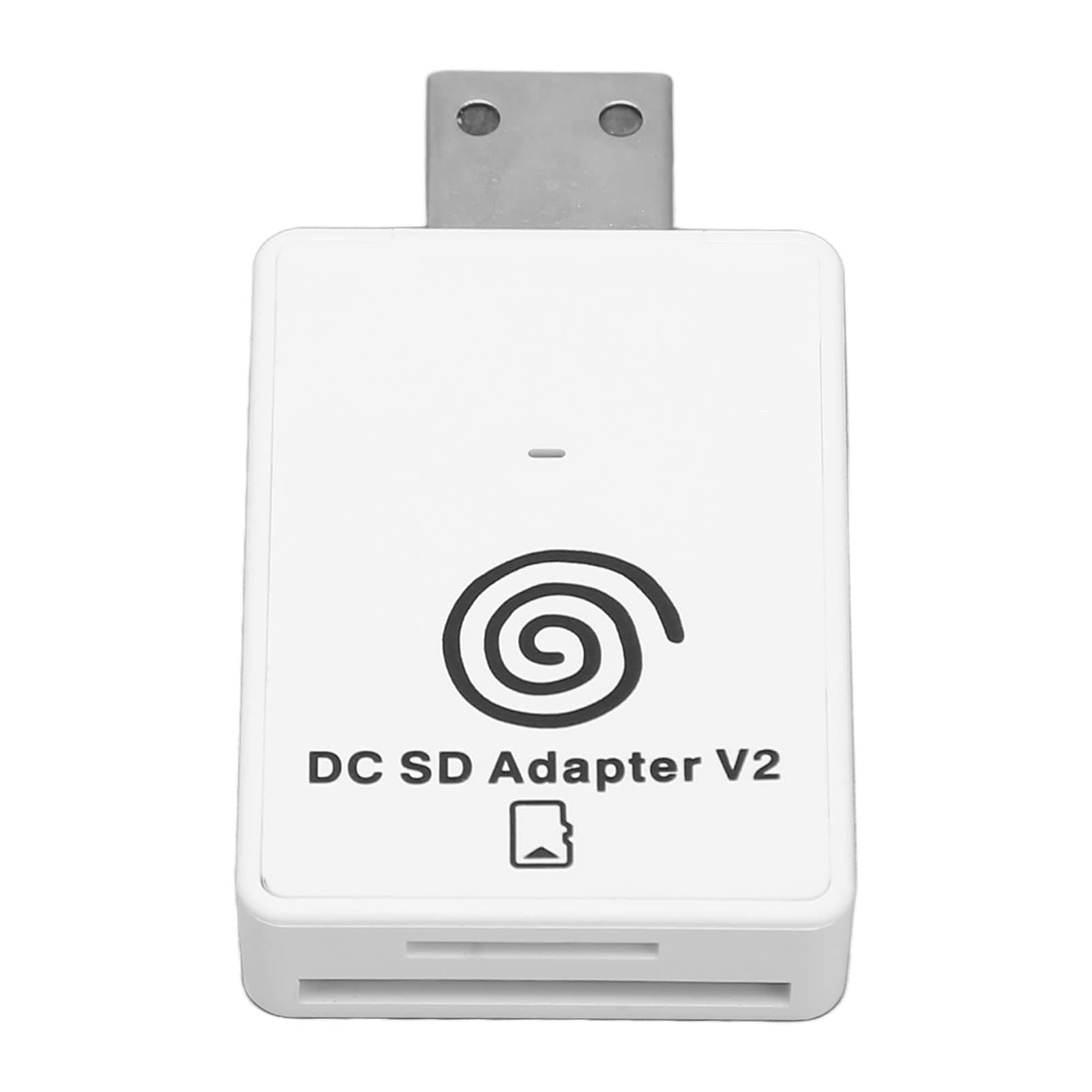 VikyeMemory Card Reader, 128GB Plug and Play Memory Card Reader with LED Status Indicator, Storage Card Reader Adapter for Sega Dreamcast for Dreamshell V4.0