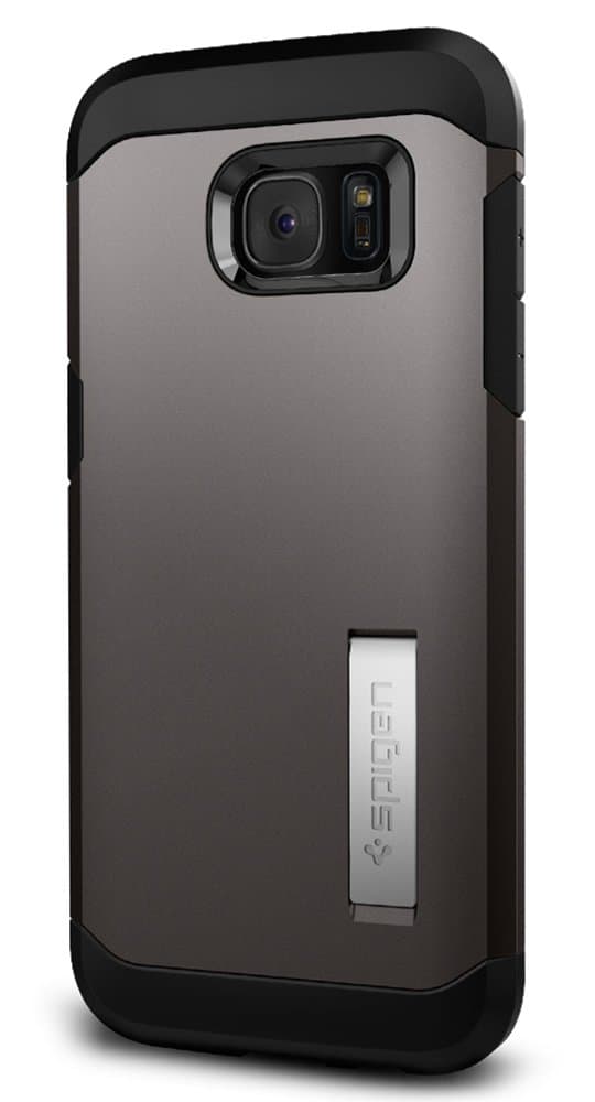 Spigen Tough Armor Designed for Samsung Galaxy S7 Edge Case (2016) - Gunmetal