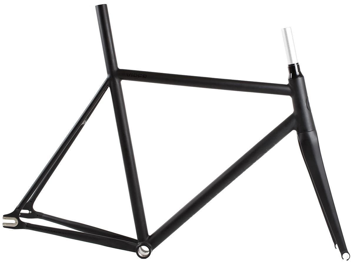 BLB Kit Viper Black Aluminium Frame Fixed X-Large Size 57 cm (Snap On)/Viper Frameset Black Hawk Alloy X-Large Size 57 cm (Fixed Frames)