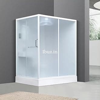Prefab Luxury Integrated Bathroom Pod All in One Modular Shower Room & WC Unit for Hotels,Residences, & Commercial Spaces (Size, Medium 74X47X84 INCH 3, All-in-One Bathroom Module)