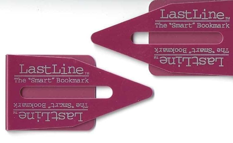 Official Last Line Bookmark - 2 Piece