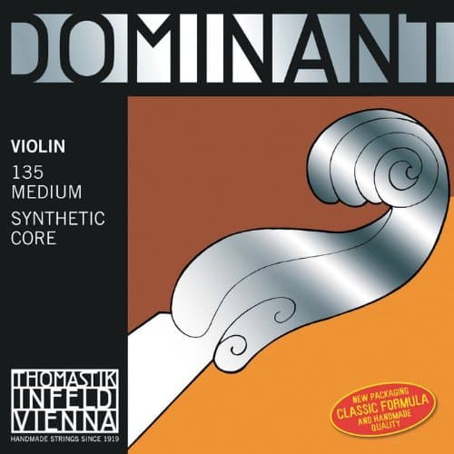 Dr Thomastik-Infeld 129MS Dominant Violin String, Single E String, 129, 4/4 Size, Chrome Steel, Loop End