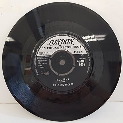 BILLY JOE TUCKER, boogie woogie bill, B side mail train, 45-HLD 9455, 7" single