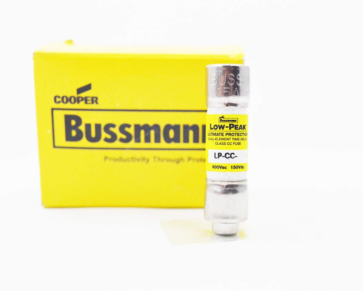 Bussmann LP-CC-5-6/10 5.6Amp (5.6A) Midget,Time Delay, Low-Peak LP-CC Class CC 600 Vac