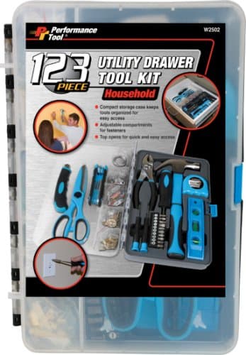 Wilmar W2502 123pc Household Tool Kit