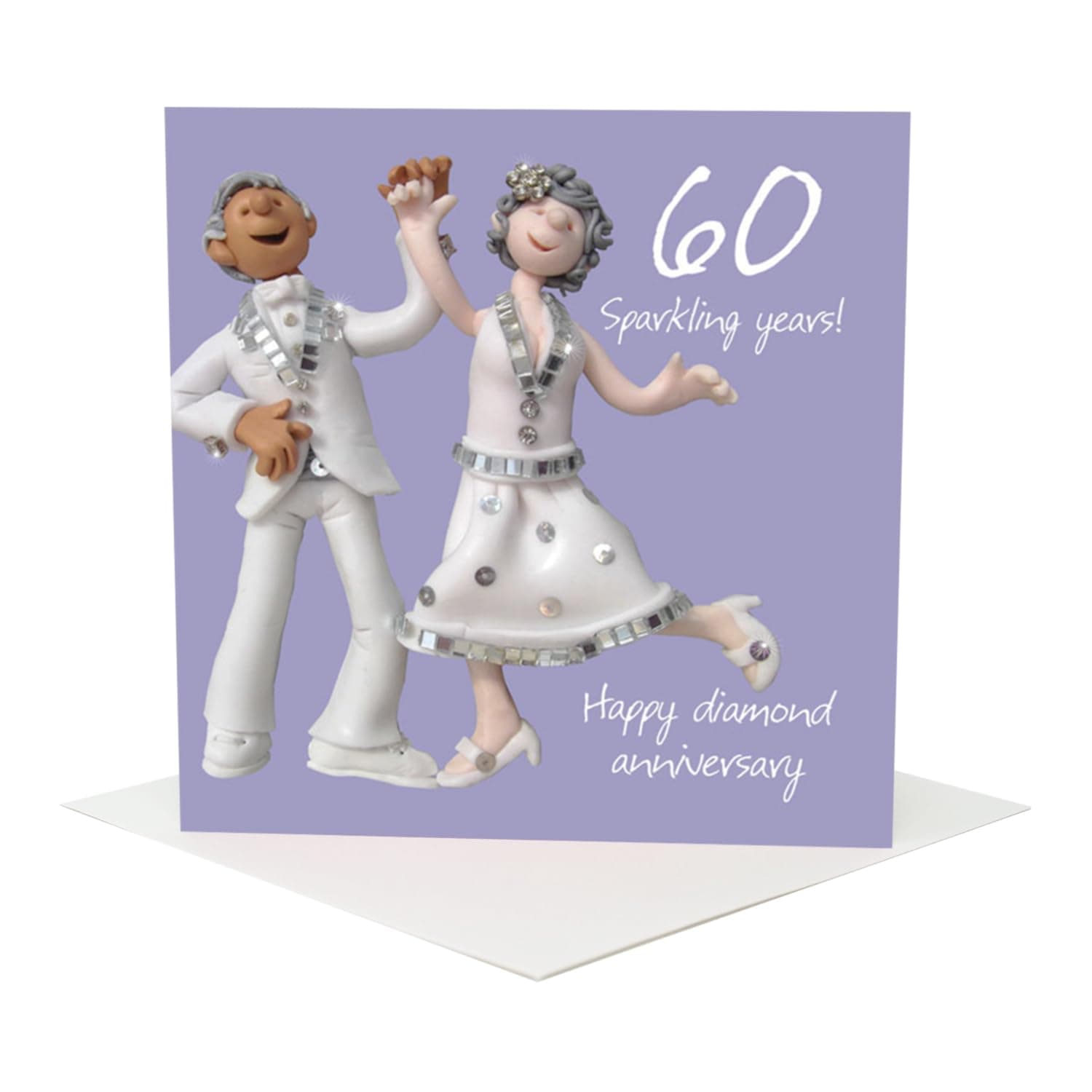 Holy Mackerel 60th Wedding Anniversary Card
