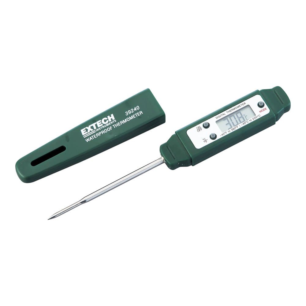 Extech Instruments 39240 Waterproof Thermometer with Stainless Steel Stem