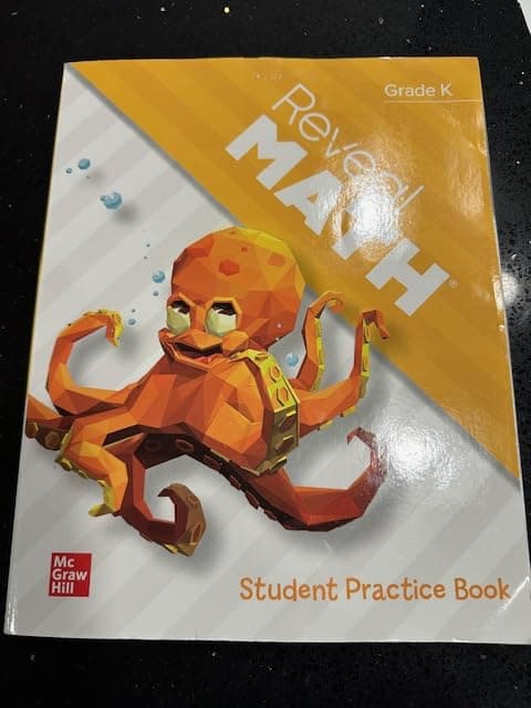 Reveal Math, Grade K, Student Practice Book (Reveal Math Elementary)