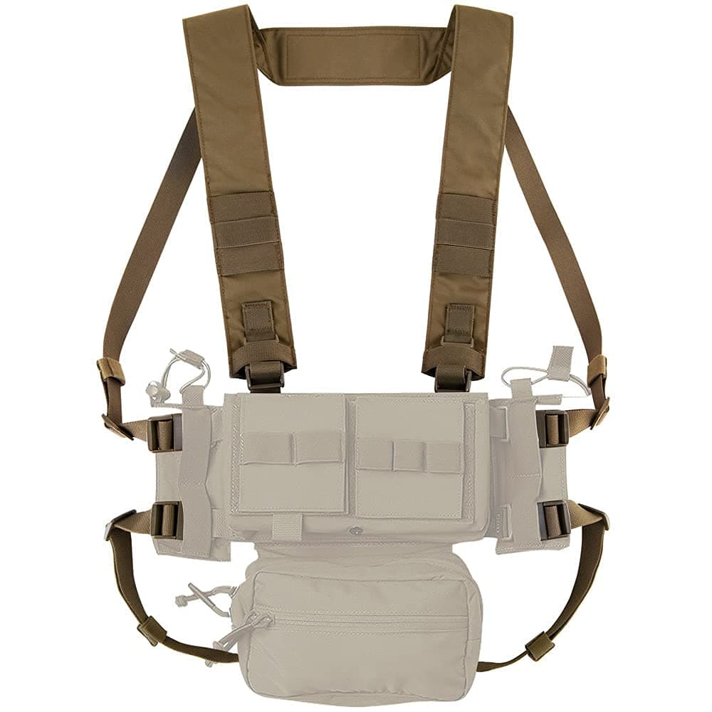 Fat Strap Shoulder Harness and Back Strap for MK3 MK4 MK5 Chest Rig