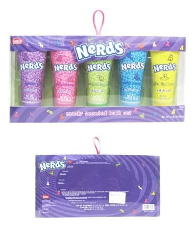 (5 Pack) Nerds JUMBO Candy Scented Bath Set - Body Lotion - Body Wash - Bubble Bath by Almar Sales