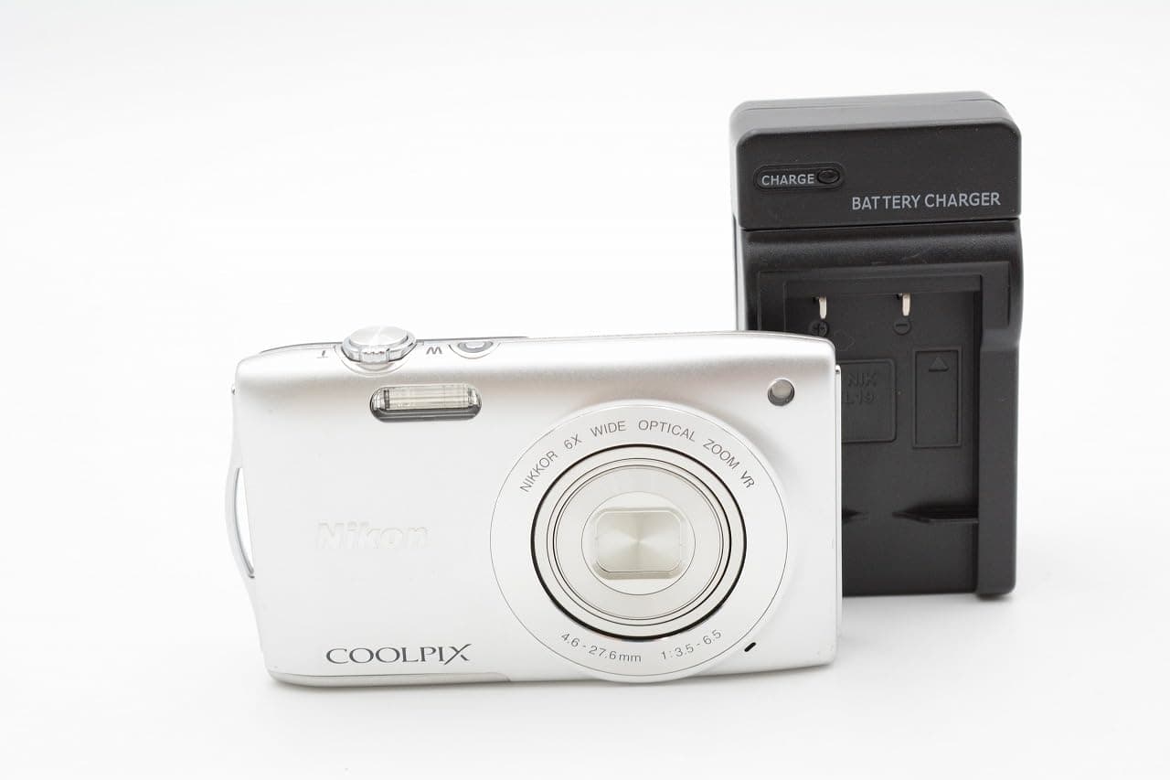 Coolpix S3300 16 Megapixel Digital Camera - Silver
