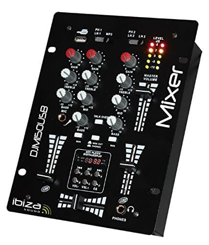 ibiza light 2 Way 5 Channel Mixer with USB/Bluetooth Streaming