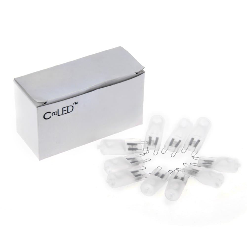 10 x G9 LED Light Bulb 10 Paket (Halogen)