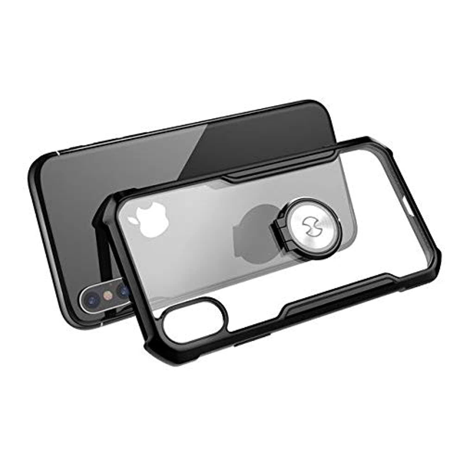 Xundd Beetle Magic Series Phone Case For Iphone X Full Protective Cases With Magnetic Ring Holder Stand Soft Tpu Back Cover