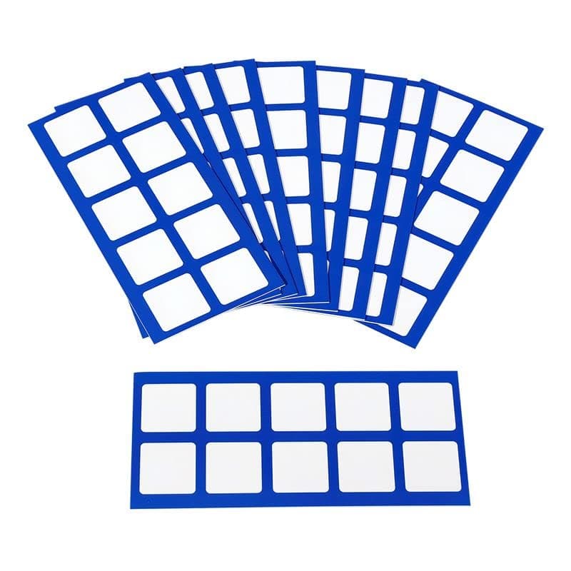 Ten-Frame Cards, Set of 10