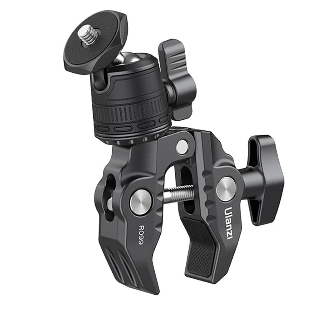 R099 Clamp Mount with Mini Ball Head
