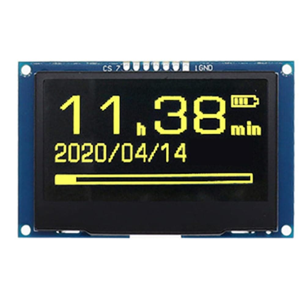 2.42" OLED Display Module 128x64 SSD1309 SPI Serial Interface High Definition LCD Screen B