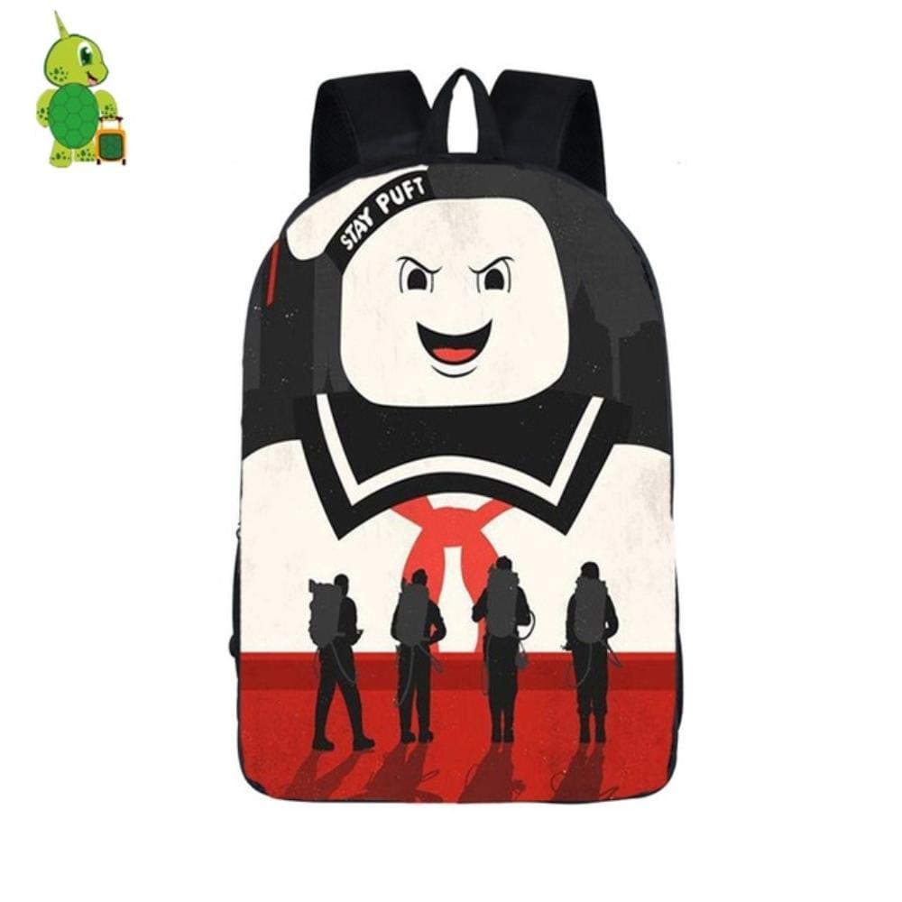 SWVV Ghostbusters backpack School Bags Student School Backpack Ghostbusters School Backpack Stay Travel Bags Best Gift