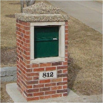 dVault® Full Service Vault DVCS0015 Secure Curbside Mailbox/Package Drop with Locking Letterbox (Gray)