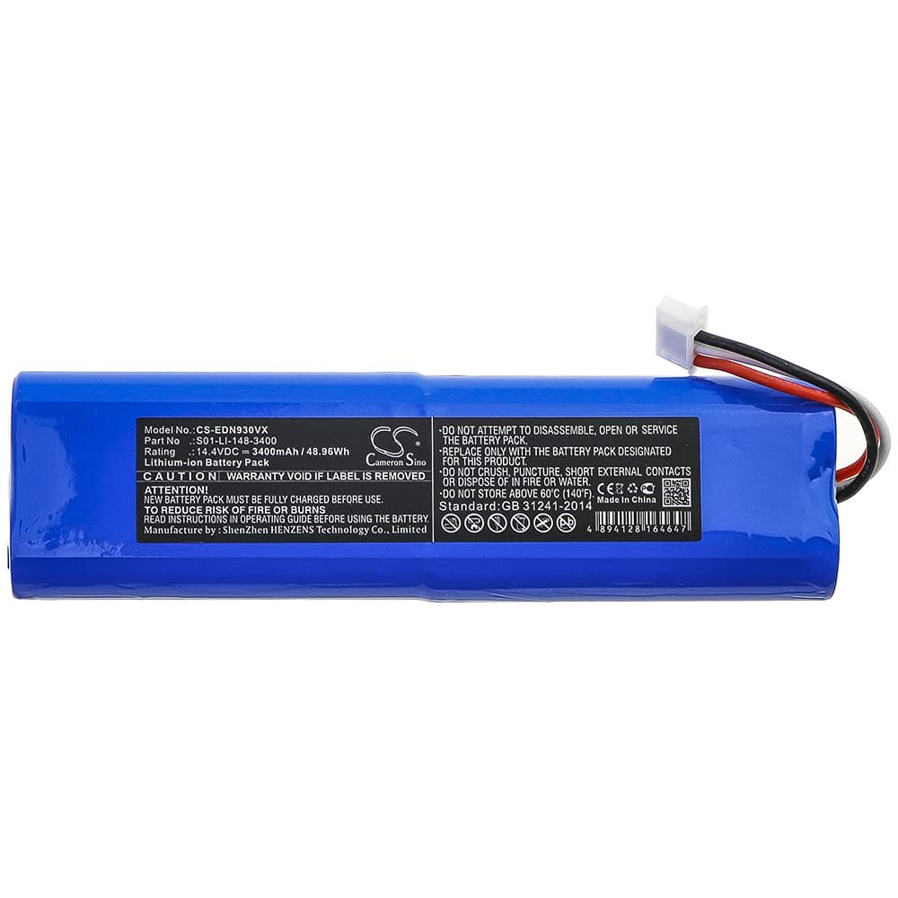 Replacement Battery for Deebot Ozmo 900, 901 Deebot Ozmo 905, 920 930 937 Li-ion 14.4 V 3400 mAh