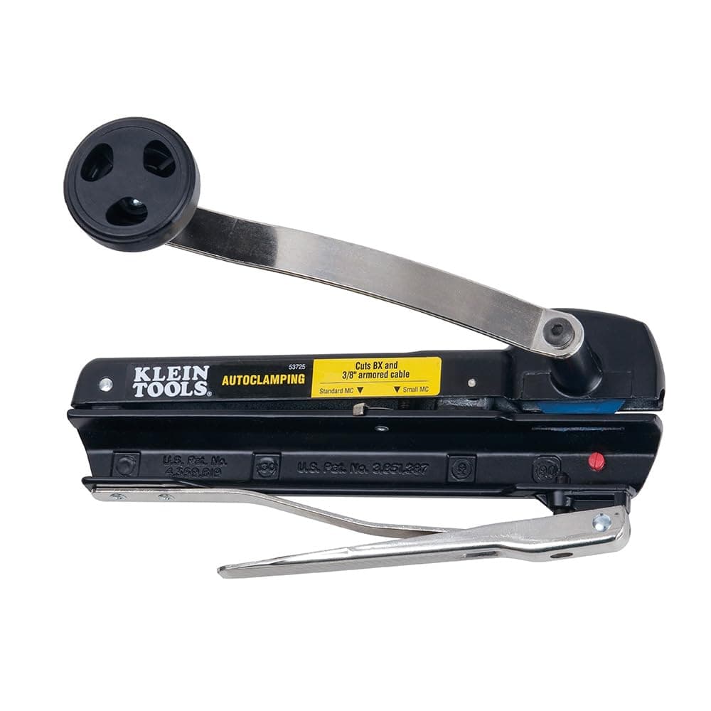 53725 Armored and BX Cable Cutter, Cuts Up to 3/8 Inch Armored Cable-BX-AC-MC-MCAP-Greenfield, With Storage and Extra Blades