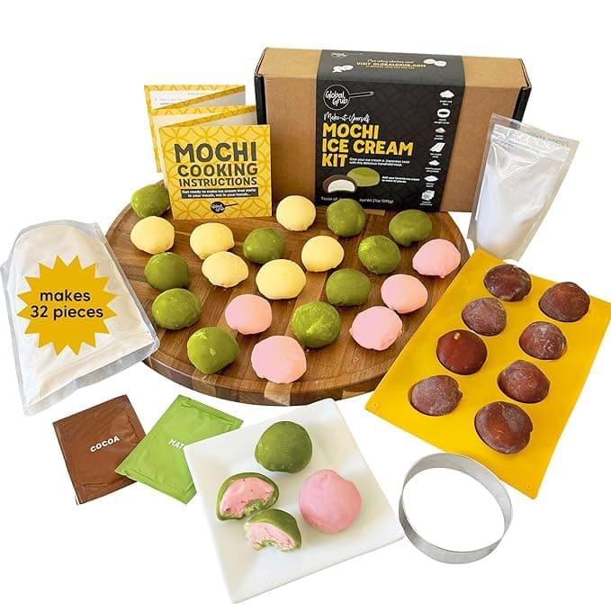 DIY Mochi Making Kit - Special Ingredients, Step-By-Step Instructions