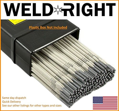 Weld Right General Purpose E6013 Arc Welding Electrodes Rods 1/16's - 1.6mm x 10-100 Qtys