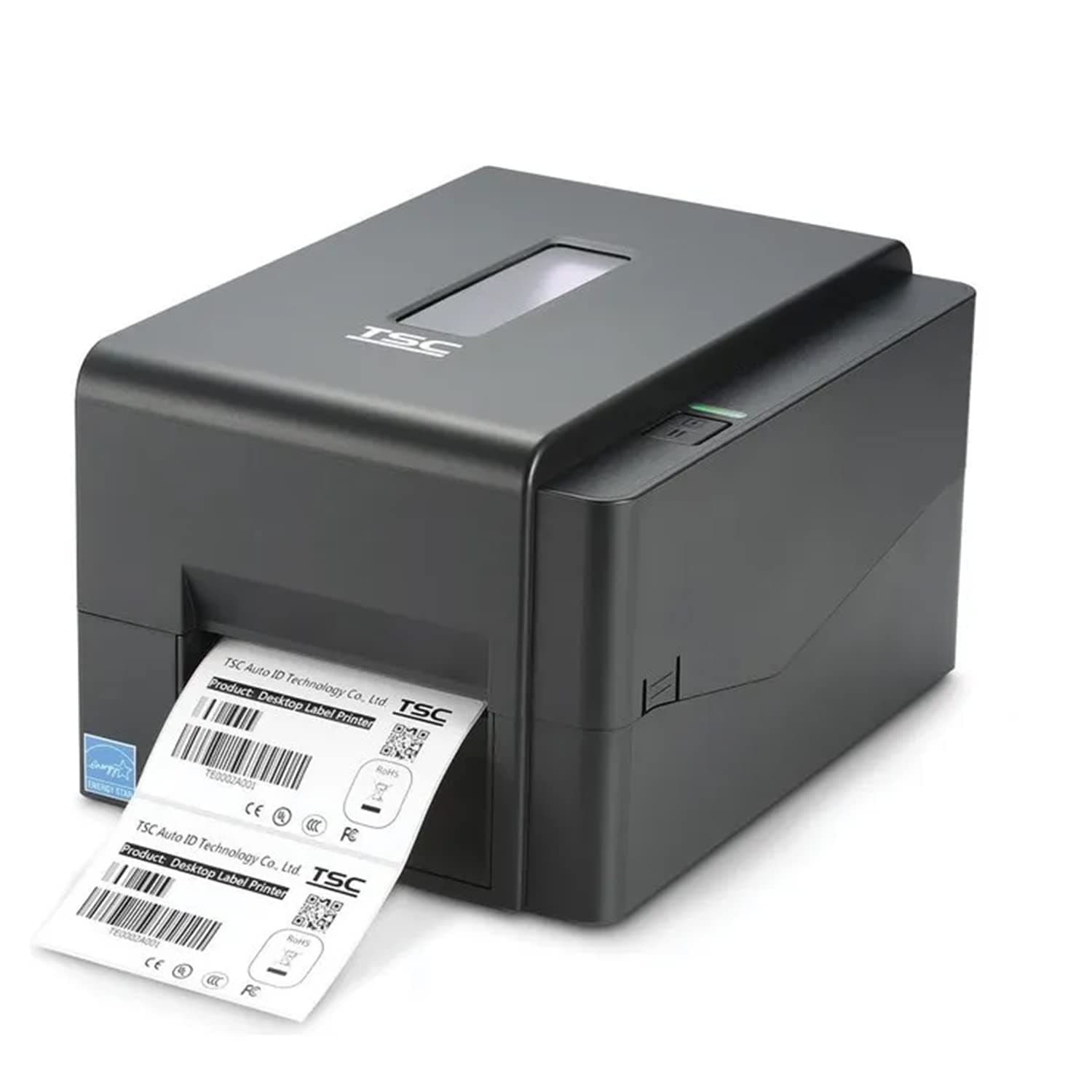 TE244 Desktop Thermal Transfer Barcode Printer with USB Connectivity 203 DPI Bar Code Label Printer, Black