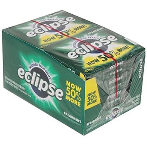 Eclipse Spearmint, 8 Count (GUM - BIG SIZE/PLENTY PACK)